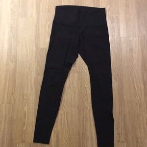 Lululemon black high times leggings